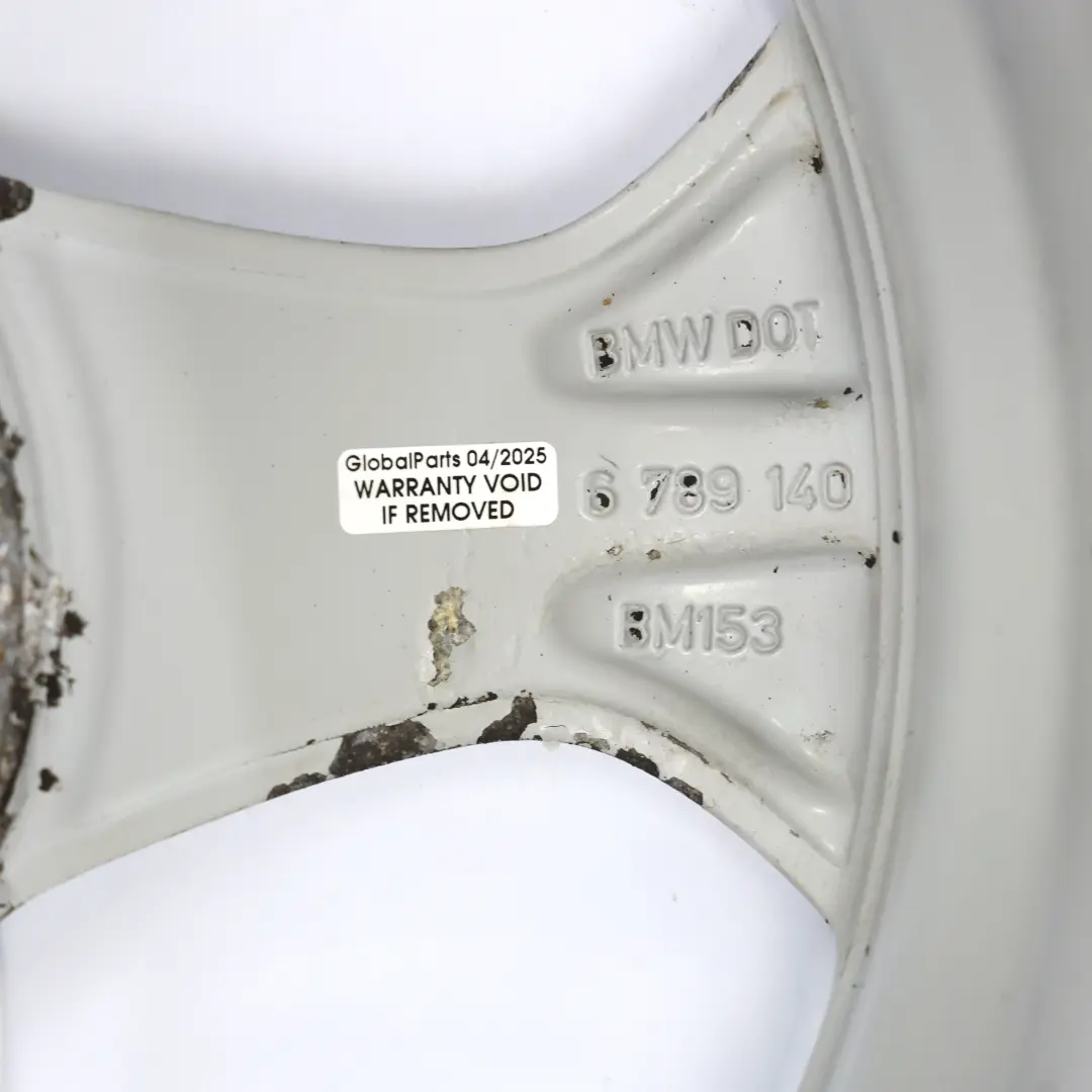 BMW X1 Series E84 Silver Wheel Alloy Rim 17" 7,5J ET:34 Star Spoke 317 - SKU 6789140-2 - Part number 6789140