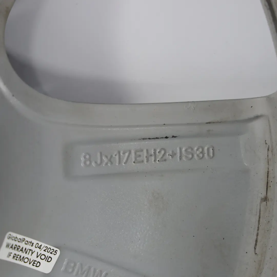 BMW F06 F10 F11 F12 F13 Scheibenrad Leichtmetall 17" 327 ET:30 8J - SKU 6790172 - Teilenummer 6790172