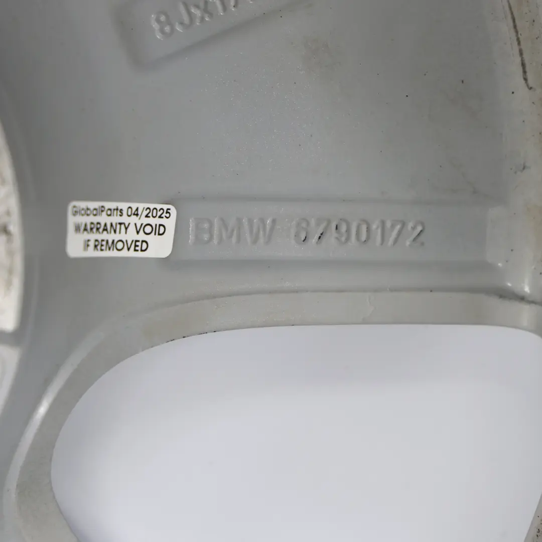 BMW F06 F10 F11 F12 F13 Alliage Roue Disque 17" 327 Et :3 0 8J - SKU 6790172 - Numéro de pièce 6790172