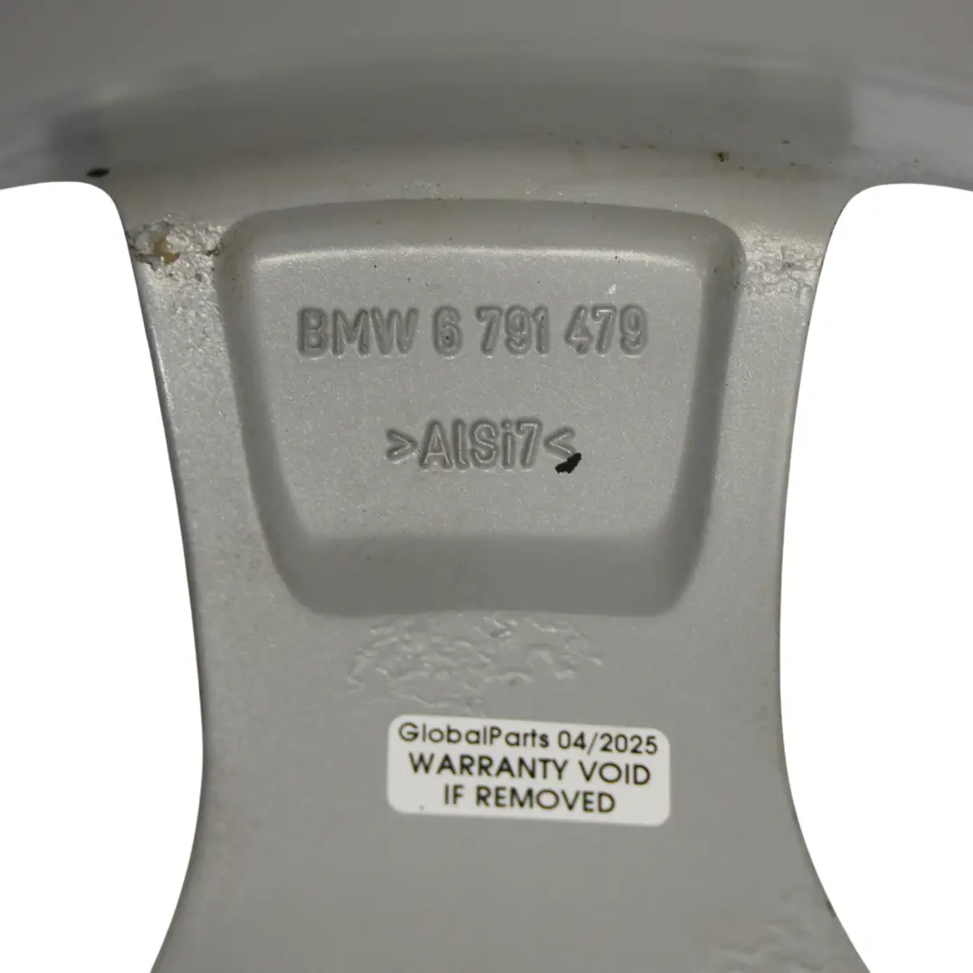 BMW E90 E91 E92 Silver Wheel Alloy Rim 17" ET:34 8J Styling 339 - SKU 6791479-2 - Part number 6791479