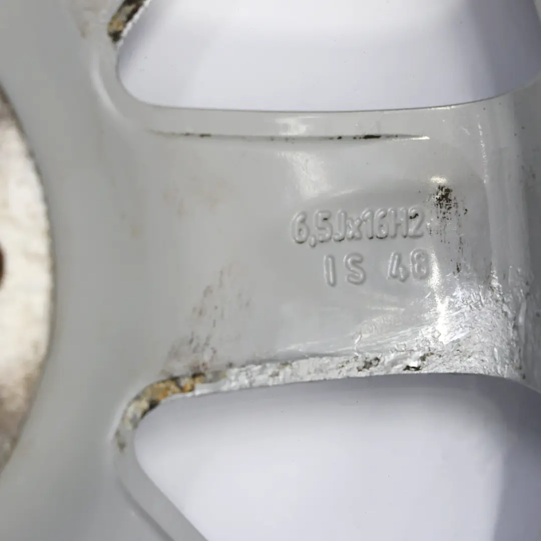 Alloy Rim 16" 6,5J ET:48 Rib Spoke 115 to Mini R55 R56 Silver Wheel with Part number 6791941 Mini R55 R56 Silver Wheel Alloy Rim 16" 6,5J ET:48 Rib Spoke 115 - SKU 6791941-1 - Part number 6791941