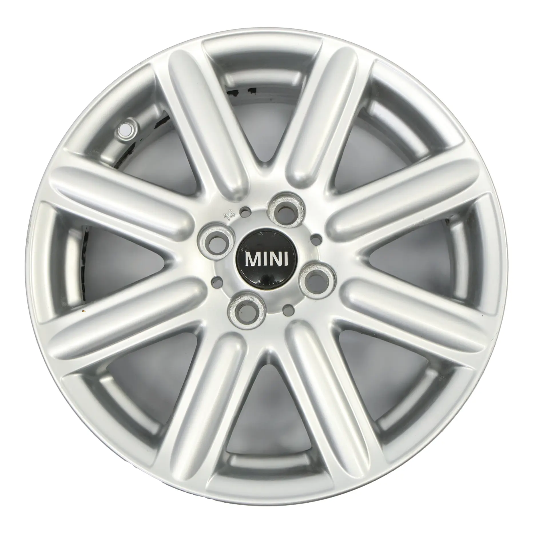 Mini R50 R53 R55 R56 Argento Cerchio Allumini o Alufelge 17" 7J ET: