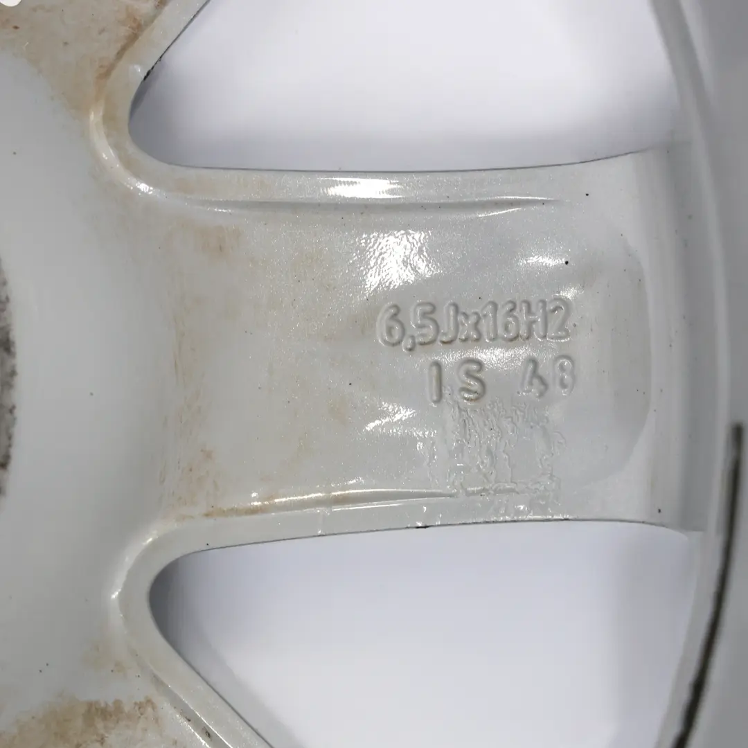 Alloy Rim 16" 6,5J ET:48 Rib Spoke 115 to Mini Cooper R55 R56 Silver Wheel with Part number 6791941 Mini Cooper R55 R56 Silver Wheel Alloy Rim 16" 6,5J ET:48 Rib Spoke 115 - SKU 6791941-4 - Part number 6791941