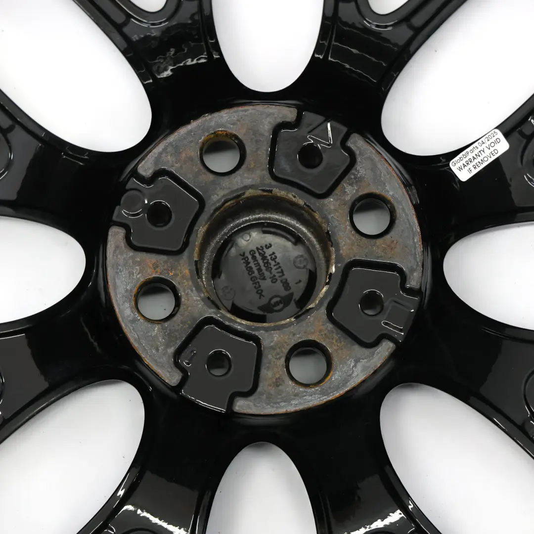 Alloy Rim 17" ET:48 7J Cross Spoke Challenge to Mini Cooper R55 R56 Black Wheel with Part number 6795208 Mini Cooper R55 R56 Black Wheel Alloy Rim 17" ET:48 7J Cross Spoke Challenge - SKU 6795208-2 - Part number 6795208