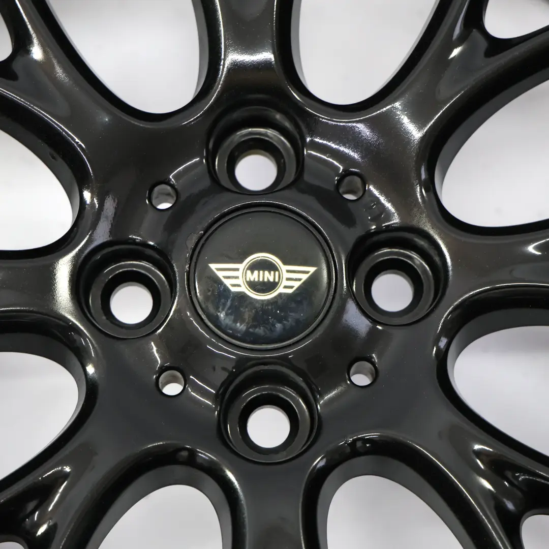 Mini Cooper R50 R55 R56 Schwarz Alu Felge 7J 17" ET:48 Cross Spoke Challenge - SKU 6795208-2 - Teilenummer 6795208