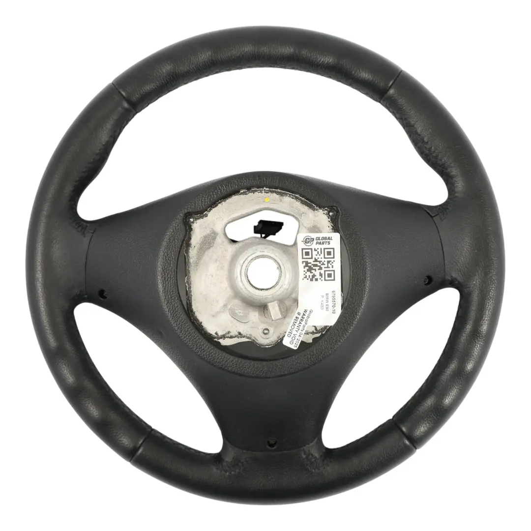 BMW E81 E82 E87 E90 E91 E92 Sport Volant en cuir noir jante multifonctions - SKU 6795570-10 - Numéro de pièce 6795570
