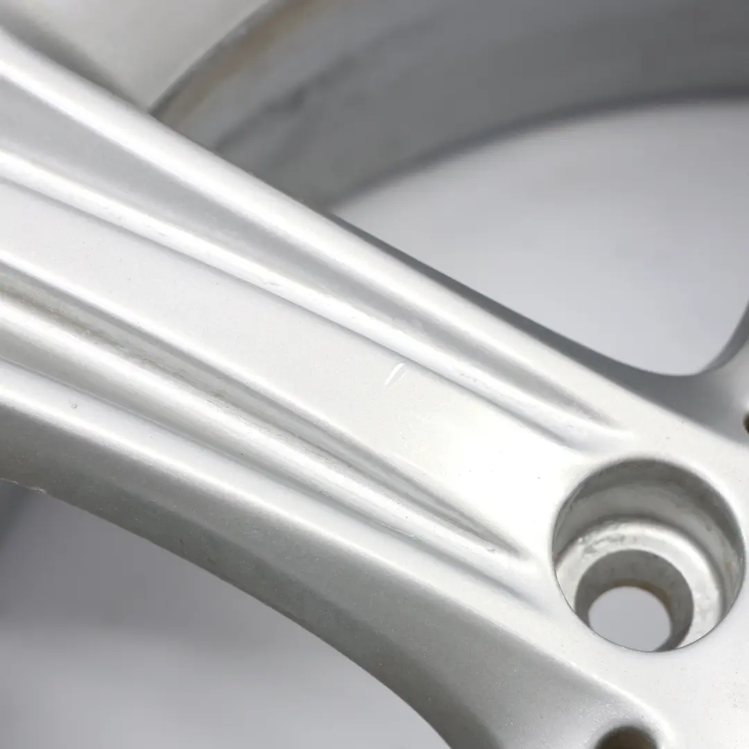 BMW F30 F31 F32 Silver Alloy Wheel Rim 17" Star Spoke 393 7,5J ET:37 - SKU 6796242-3 - Part number 6796242