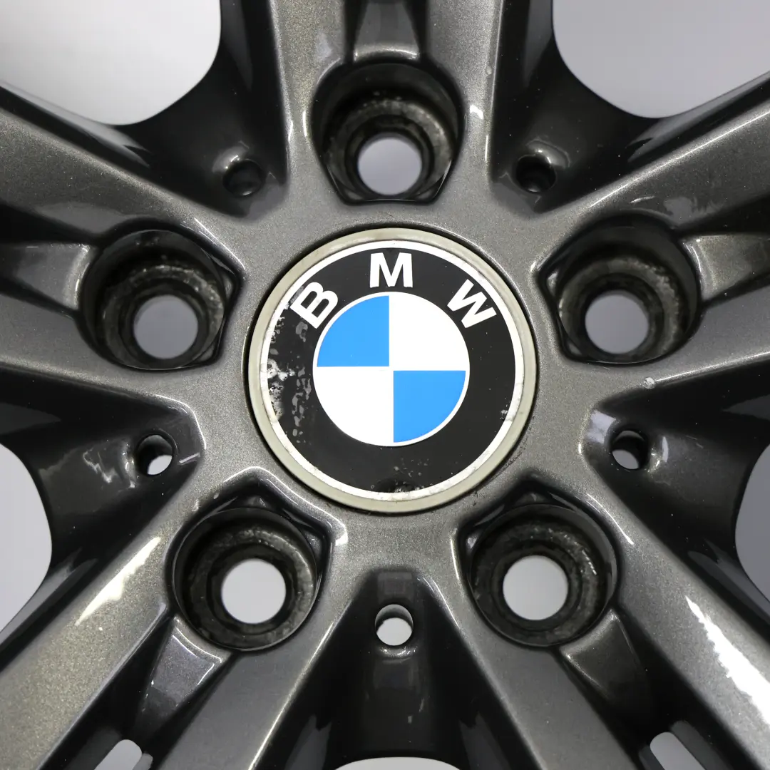 BMW F30 F31 F32 Graue Alufelge 19" 8J Doppelspeiche 401 ET:36 - SKU 6796256-2 - Teilenummer 6796256