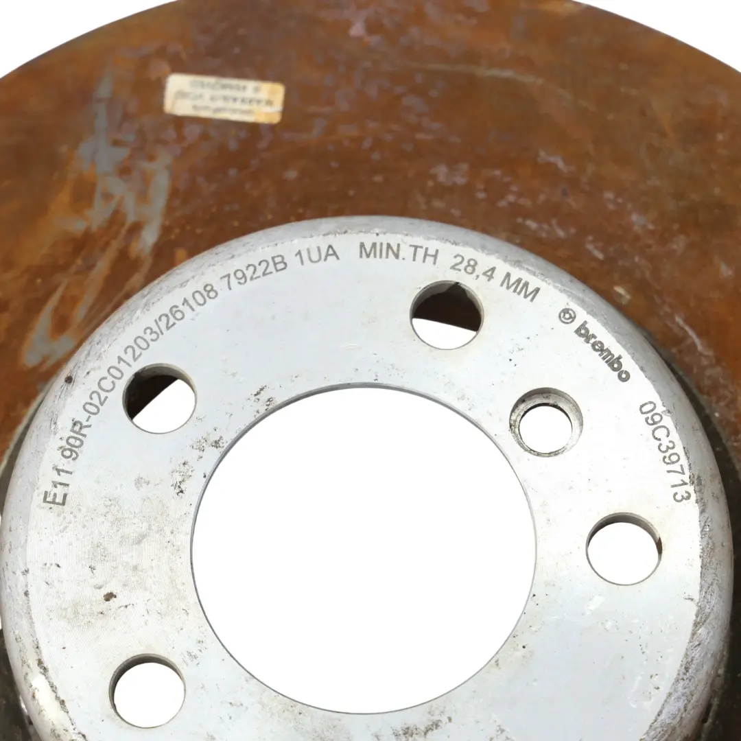 Brake Disc Set BMW F20 F22 F30 M Sport Front Rear Left Right N/O/S Brembo  - SKU 6797605-2 - Part number 6797605