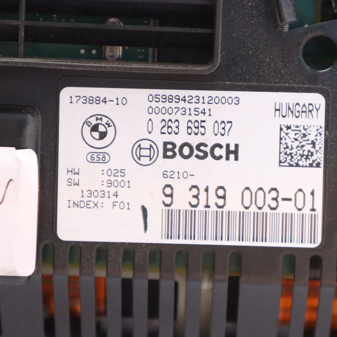 Digital Speedometer BMW F10 F11 Instrument Cluster Automatic Diesel to with Part number 6821074 Digital Speedometer BMW F10 F11 Instrument Cluster Automatic Diesel - SKU 6821074 - Part number 6821074