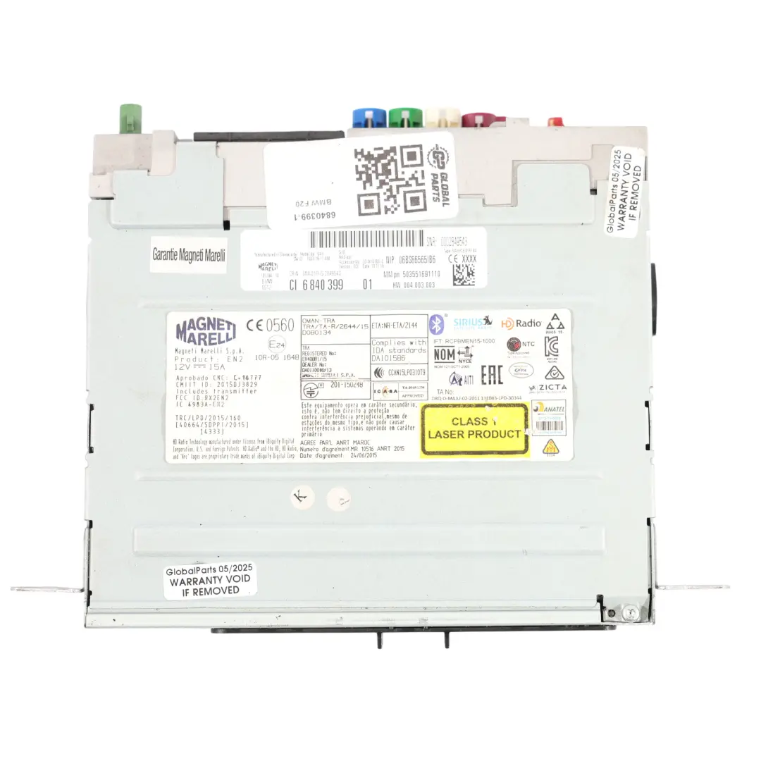  Unità Principale BMW F20 F21 F22 F30 F31 Radio CD Navigazione GPS - SKU 6840399-1 - Numero di parte 6840399