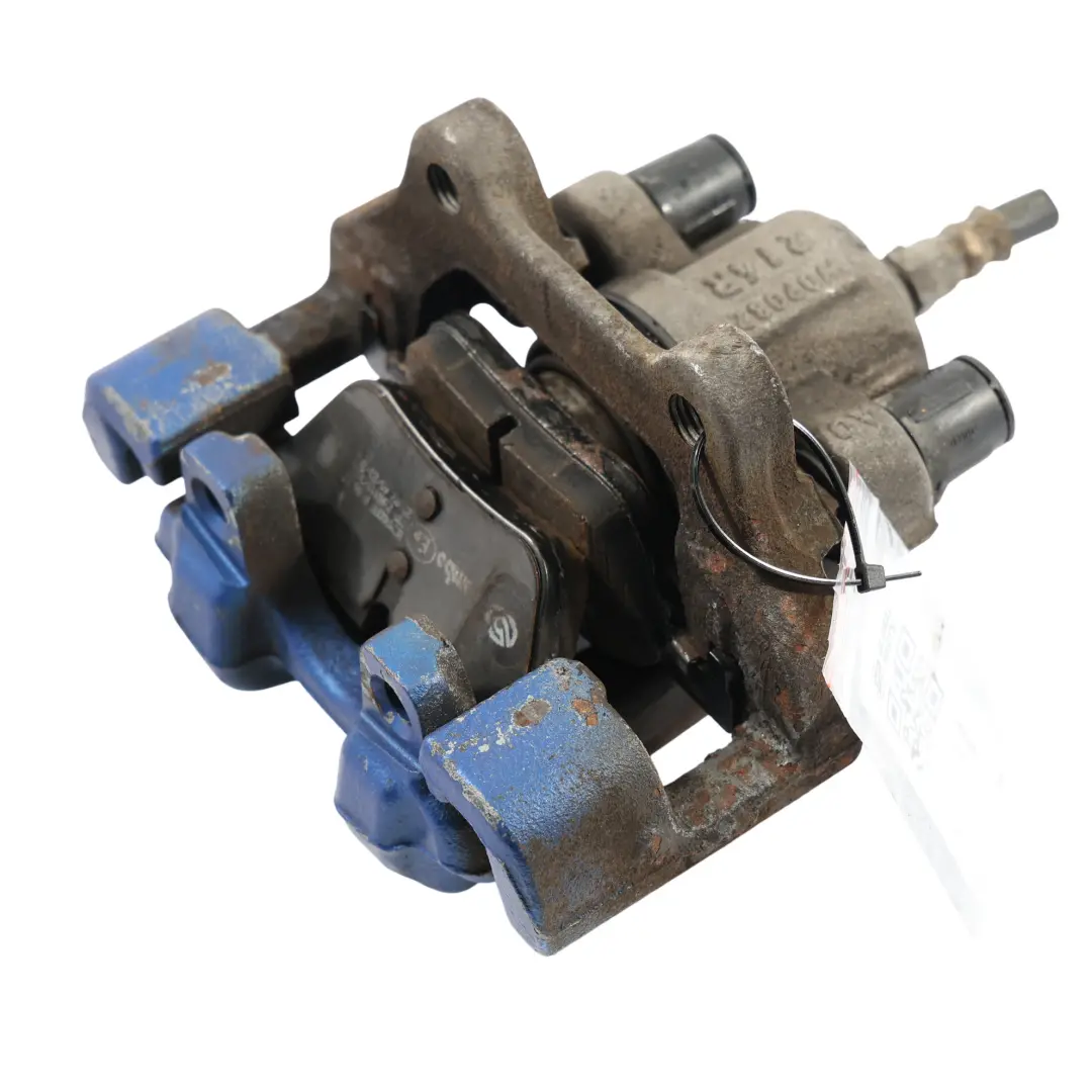 Brake Caliper Housing Carrier Left N/S Blue to BMW F20 F21 F30 F31 Rear with Part number 6850857 BMW F20 F21 F30 F31 Rear Brake Caliper Housing Carrier Left N/S Blue - SKU 6850857-2 - Part number 6850857