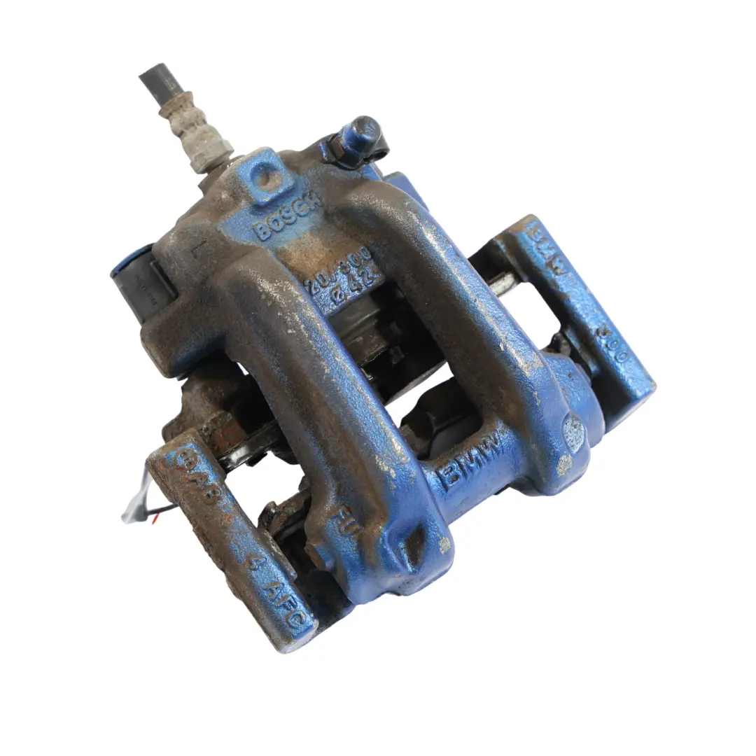 Brake Caliper Housing Carrier Left N/S Blue to BMW F20 F21 F30 F31 Rear with Part number 6850857 BMW F20 F21 F30 F31 Rear Brake Caliper Housing Carrier Left N/S Blue - SKU 6850857-2 - Part number 6850857