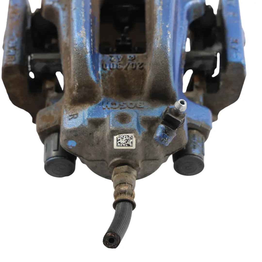 Porta Pinza Freno Posteriore Destra Blu per BMW F20 F21 F30 F31 con numero di parte 6850858 BMW F20 F21 F30 F31 Porta Pinza Freno Posteriore Destra Blu - SKU 6850858-2 - Numero di parte 6850858