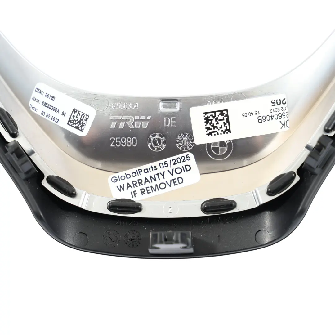Garniture De Volant BMW F20 F21 F22 F23 F30 F31 F34 Noir Chrome pour à propos du numéro de pièce 6854776 Garniture De Volant BMW F20 F21 F22 F23 F30 F31 F34 Noir Chrome - SKU 6854776 - Numéro de pièce 6854776