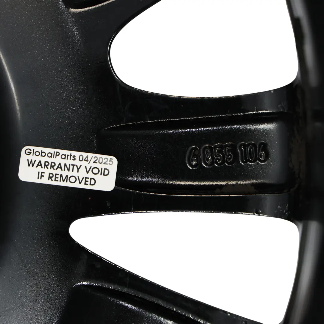 Cerchio in lega nero 16" 6,5J Victory Spoke 495 ET:54 per Mini Cooper One F55 F56 con numero di parte 6855106 Mini Cooper One F55 F56 Cerchio in lega nero 16" 6,5J Victory Spoke 495 ET:54 - SKU 6855106-3 - Numero di parte 6855106