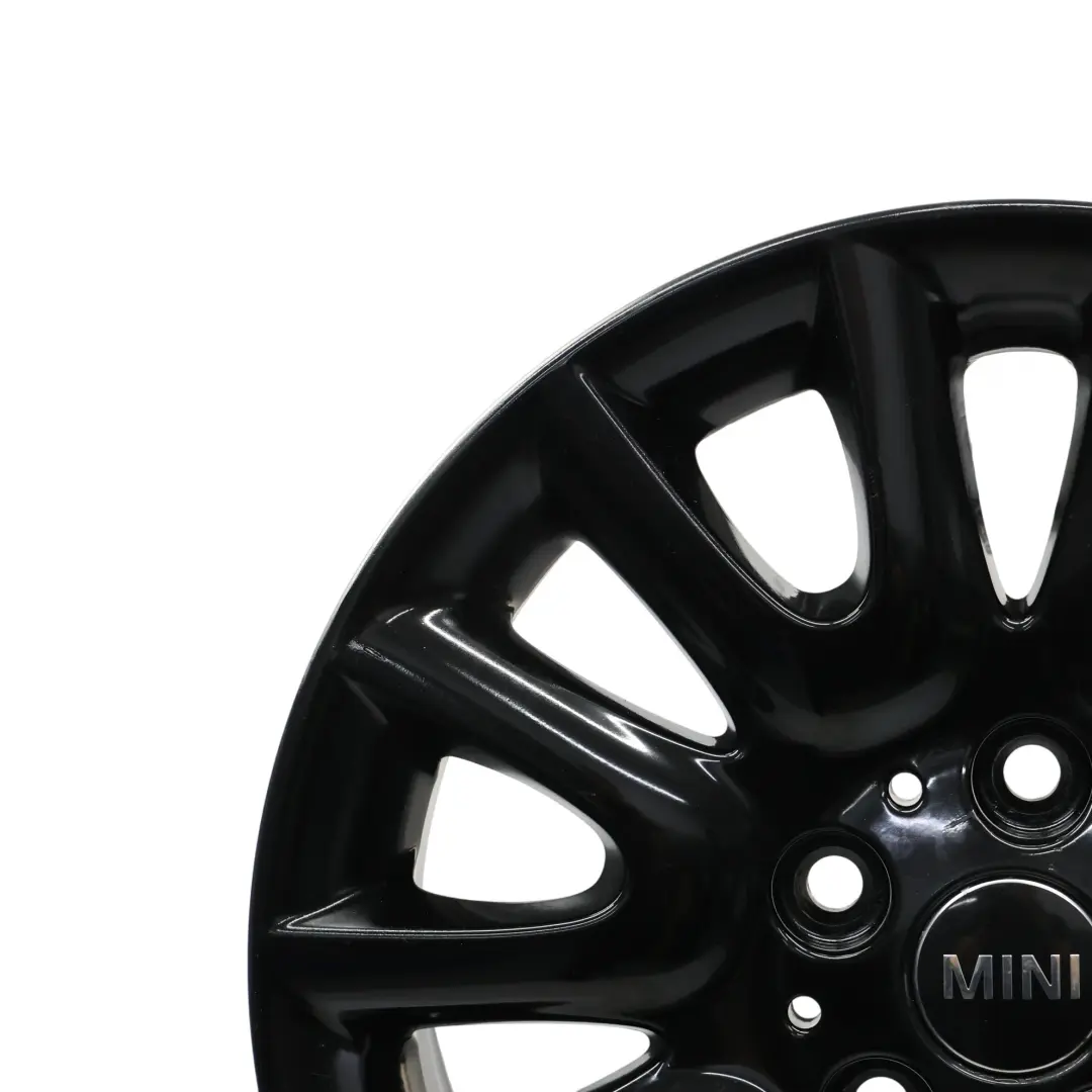 Mini Cooper One F55 F56 Black Wheel Alloy Rim 16" 6,5J Victory Spoke 495 ET:54 - SKU 6855106-3 - Part number 6855106