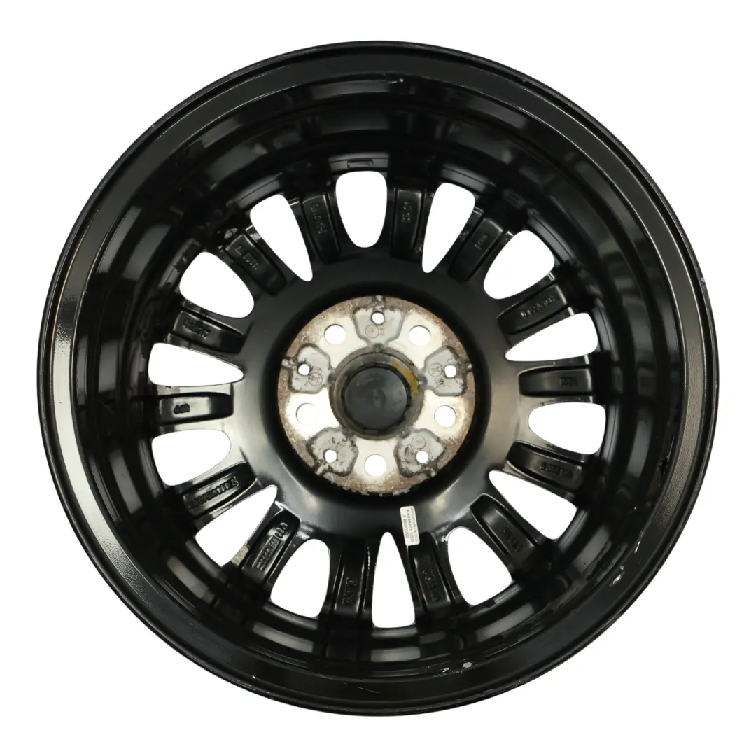 Cerchio in lega nero 16" 6,5J Victory Spoke 495 ET:54 per Mini Cooper One F55 F56 con numero di parte 6855106 Mini Cooper One F55 F56 Cerchio in lega nero 16" 6,5J Victory Spoke 495 ET:54 - SKU 6855106-3 - Numero di parte 6855106