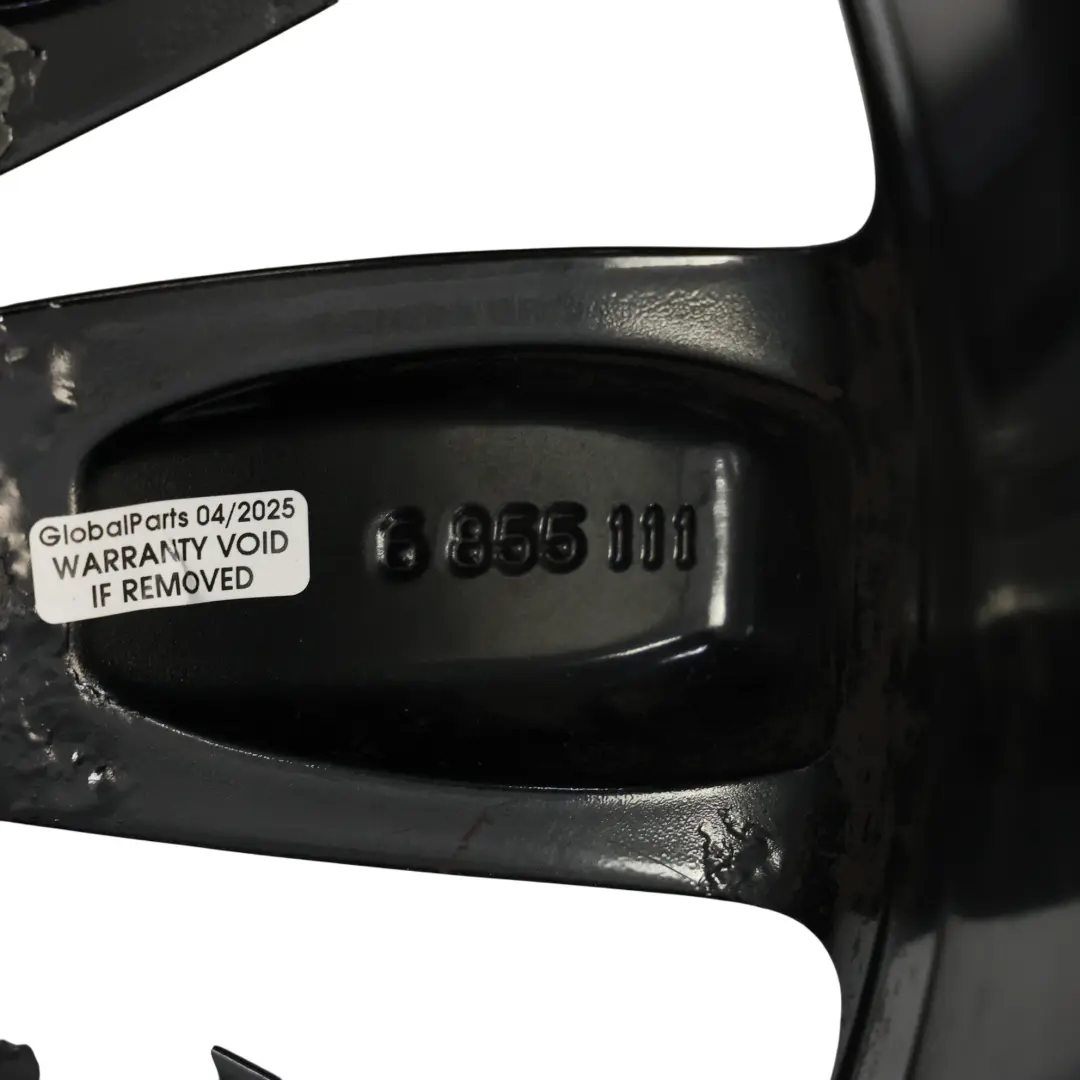 Alloy Wheel Rim 17" ET:54 7J Roulette Spoke 502 to Mini Cooper One F55 F56 with Part number 6855111 Mini Cooper One F55 F56 Alloy Wheel Rim 17" ET:54 7J Roulette Spoke 502 - SKU 6855111-3 - Part number 6855111