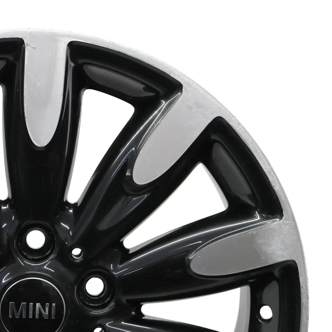 Alloy Wheel Rim 17" ET:54 7J Roulette Spoke 502 to Mini Cooper One F55 F56 with Part number 6855111 Mini Cooper One F55 F56 Alloy Wheel Rim 17" ET:54 7J Roulette Spoke 502 - SKU 6855111-3 - Part number 6855111