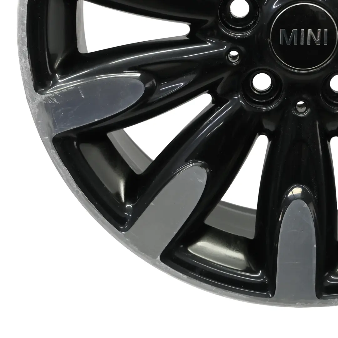 Mini Cooper One F55 F56 Alloy Wheel Rim 17" ET:54 7J Roulette Spoke 502 - SKU 6855111-3 - Part number 6855111