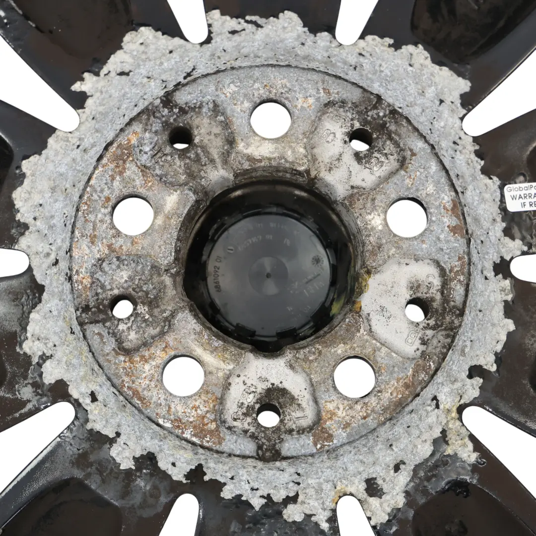 Alloy Wheel Rim 17" ET:54 7J Roulette Spoke 502 to Mini Cooper One F55 F56 with Part number 6855111 Mini Cooper One F55 F56 Alloy Wheel Rim 17" ET:54 7J Roulette Spoke 502 - SKU 6855111-4 - Part number 6855111