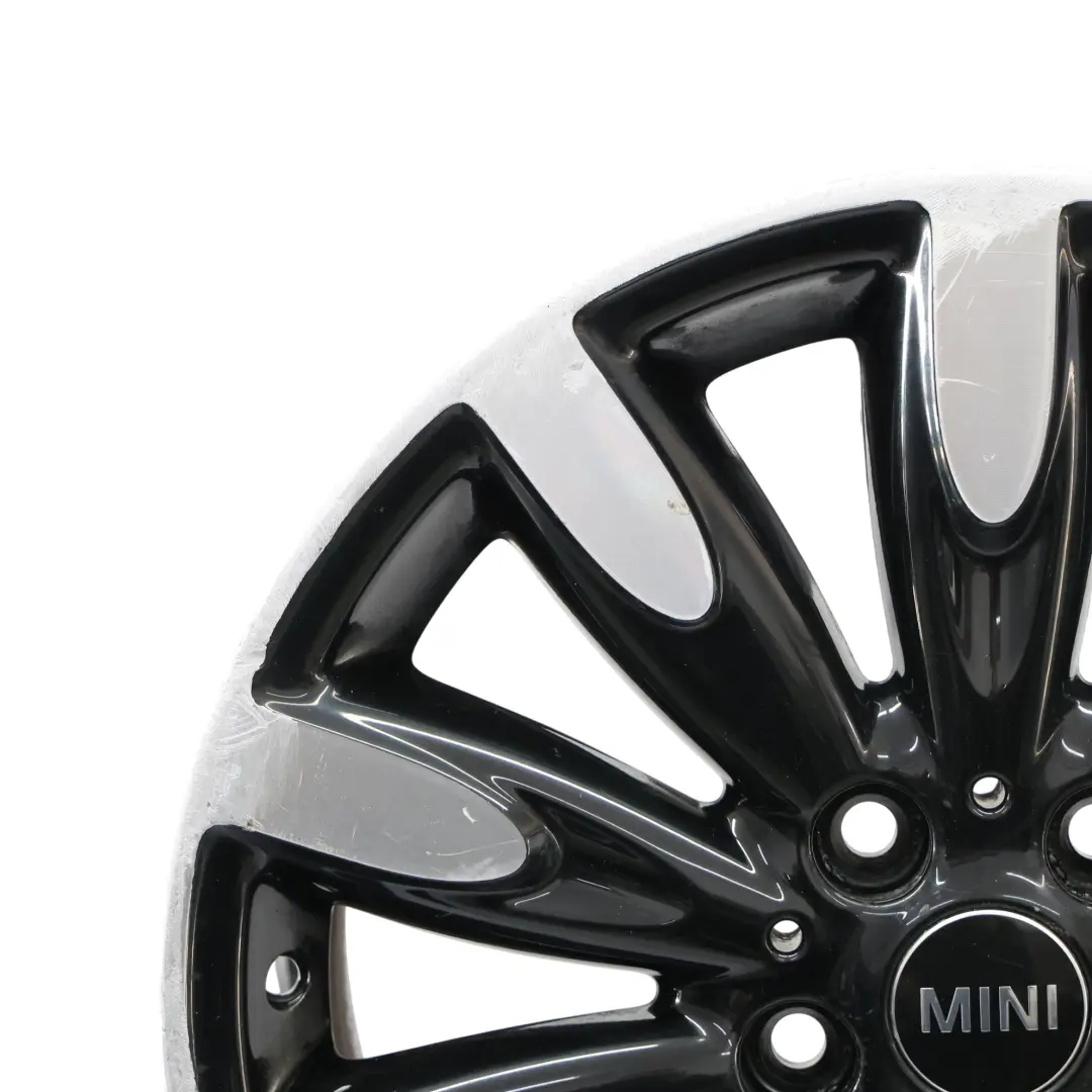 Alloy Wheel Rim 17" ET:54 7J Roulette Spoke 502 to Mini Cooper One F55 F56 with Part number 6855111 Mini Cooper One F55 F56 Alloy Wheel Rim 17" ET:54 7J Roulette Spoke 502 - SKU 6855111-4 - Part number 6855111