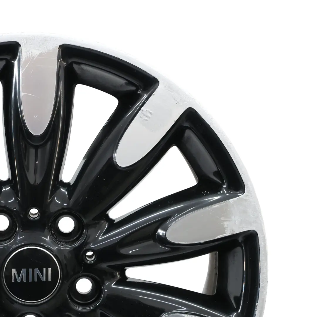 Alloy Wheel Rim 17" ET:54 7J Roulette Spoke 502 to Mini Cooper One F55 F56 with Part number 6855111 Mini Cooper One F55 F56 Alloy Wheel Rim 17" ET:54 7J Roulette Spoke 502 - SKU 6855111-4 - Part number 6855111
