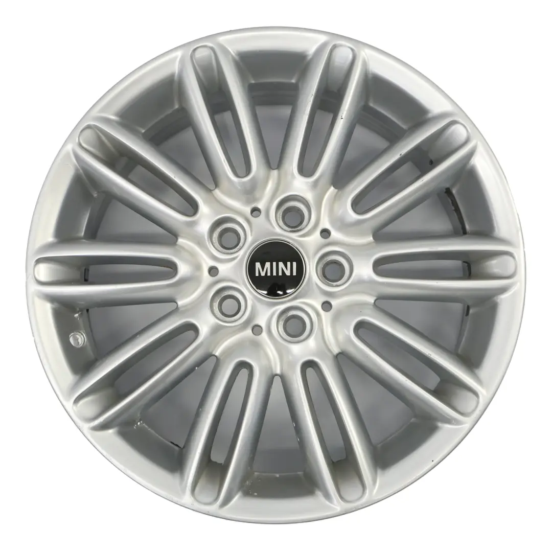 Alloy Rim 17" 7J ET:54 Tentacle Spoke 500 to Mini F55 F56 Silver Wheel with Part number 6856099 Mini F55 F56 Silver Wheel Alloy Rim 17" 7J ET:54 Tentacle Spoke 500 - SKU 6856099-6 - Part number 6856099