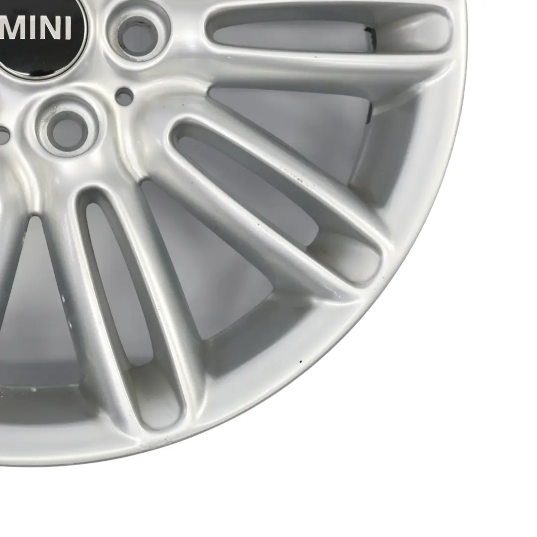 Alloy Rim 17" 7J ET:54 Tentacle Spoke 500 to Mini F55 F56 Silver Wheel with Part number 6856099 Mini F55 F56 Silver Wheel Alloy Rim 17" 7J ET:54 Tentacle Spoke 500 - SKU 6856099-6 - Part number 6856099