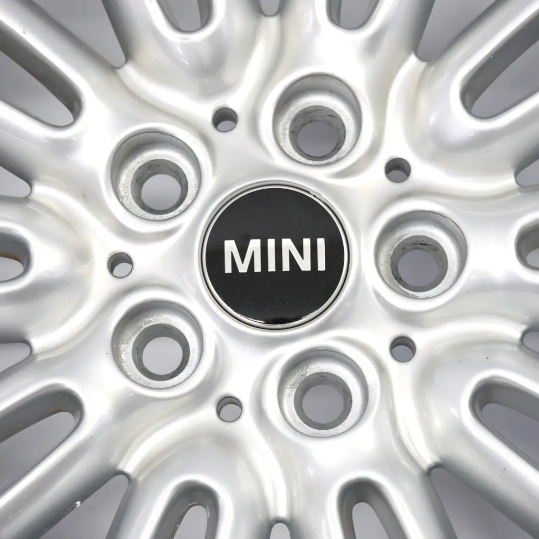 Alloy Rim 17" 7J ET:54 Tentacle Spoke 500 to Mini F55 F56 Silver Wheel with Part number 6856099 Mini F55 F56 Silver Wheel Alloy Rim 17" 7J ET:54 Tentacle Spoke 500 - SKU 6856099-6 - Part number 6856099