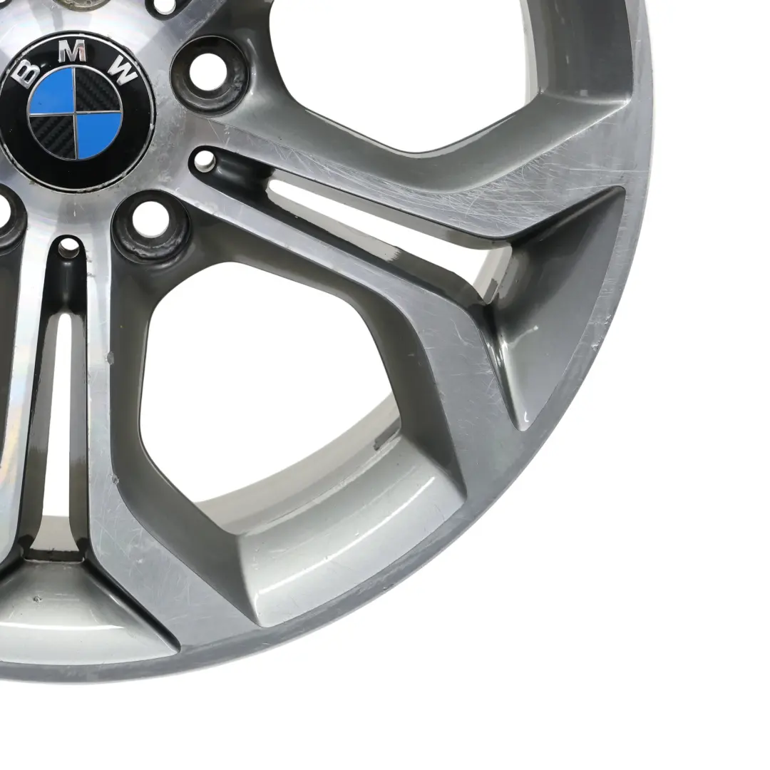 Ferric Grey Felga Aluminiowa 18" Y Spoke 607 8J ET:43 do BMW F25 F26 o numerze 6862889 BMW F25 F26 Ferric Grey Felga Aluminiowa 18" Y Spoke 607 8J ET:43 - SKU 6862889-1 - Numer Części 6862889