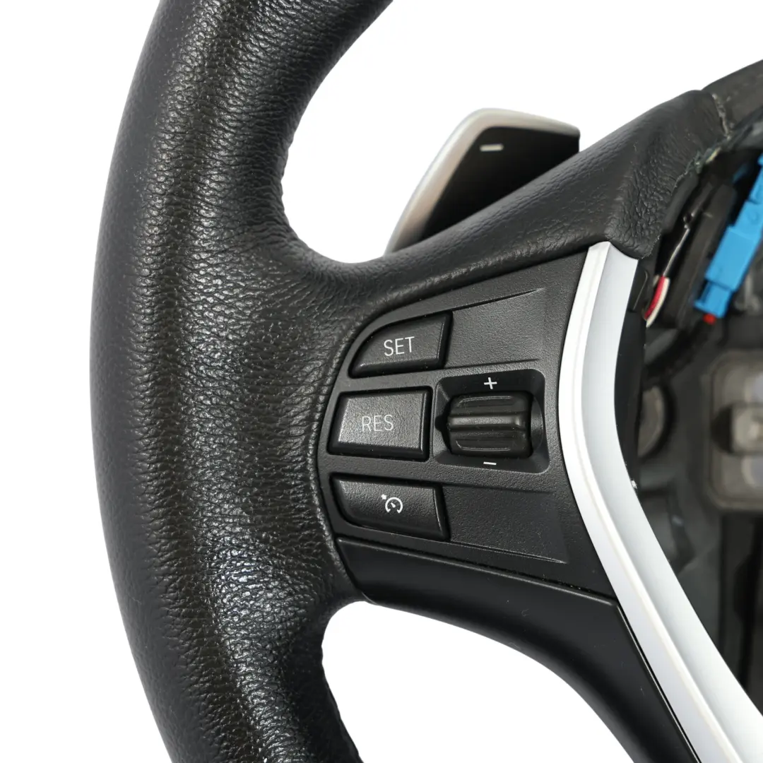 Kierownica Sport Czarna Skóra Łopatki do BMW F20 F21 F22 F23 F30 F31 F32 F33 o numerze 6863343 BMW F20 F21 F22 F23 F30 F31 F32 F33 Kierownica Sport Czarna Skóra Łopatki - SKU 6863343 - Numer Części 6863343