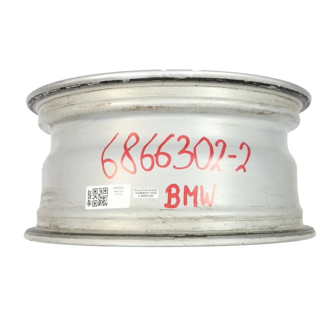 BMW F20 F21 F22 F23 Llanta Aleacion Plateada 16" 7J ET:40 Star Spoke 654 - SKU 6866302-2 - Número de pieza 6866302