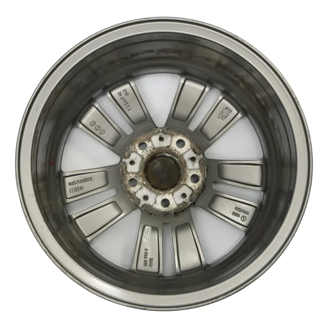 Alu Felge Alufelge 17" Doppelspeiche 655 ET:43 7,5J für BMW F20 F21 F22 F23 mit Teilenummer 6866303 BMW F20 F21 F22 F23 Alu Felge Alufelge 17" Doppelspeiche 655 ET:43 7,5J - SKU 6866303-1 - Teilenummer 6866303