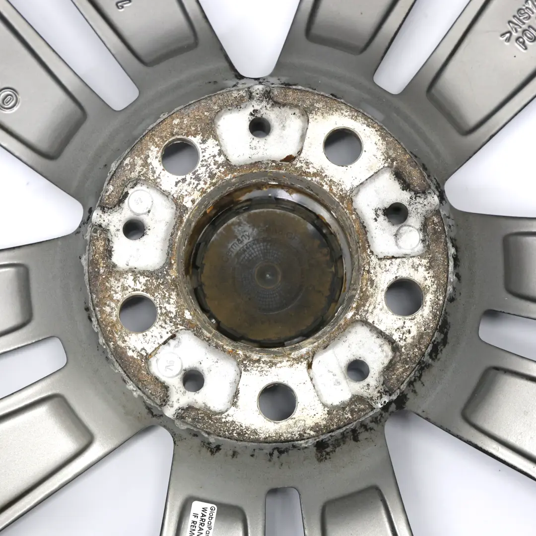 BMW F20 F21 F22 F23 Ferricgrey Wheel Alloy Rim 17" Double Spoke 655 ET:43 7,5J - SKU 6866303-1 - Part number 6866303