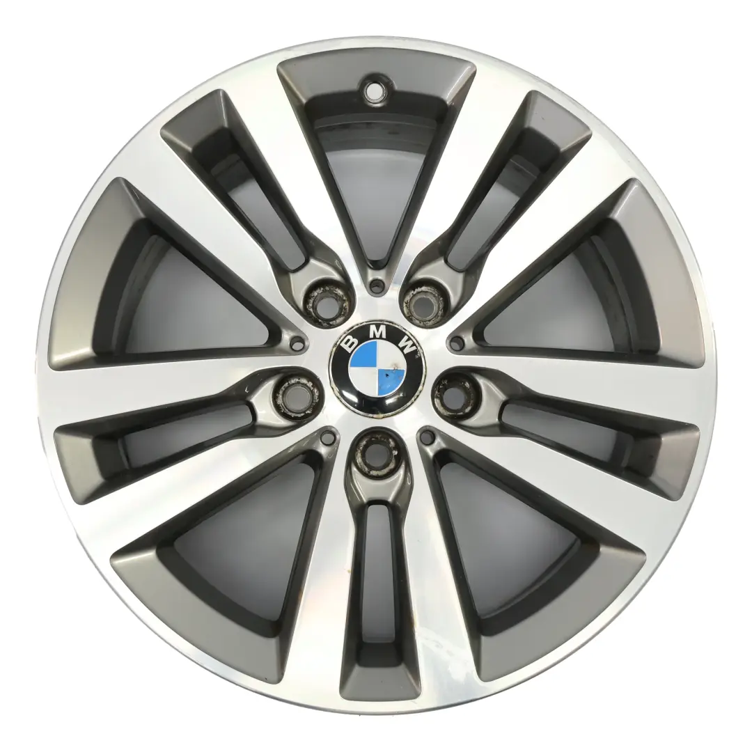 Ferricgrey Wheel Alloy Rim 17" Styling 655 ET:43 7,5J to BMW F20 F21 F22 with Part number 6866303 BMW F20 F21 F22 Ferricgrey Wheel Alloy Rim 17" Styling 655 ET:43 7,5J - SKU 6866303-2 - Part number 6866303