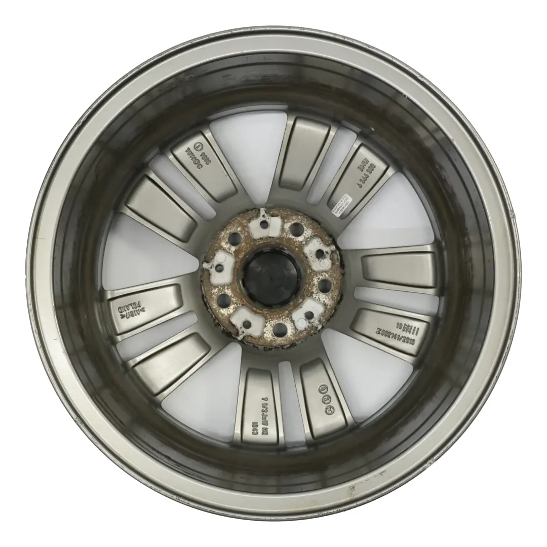 Ferricgrey Wheel Alloy Rim 17" Styling 655 ET:43 7,5J to BMW F20 F21 F22 with Part number 6866303 BMW F20 F21 F22 Ferricgrey Wheel Alloy Rim 17" Styling 655 ET:43 7,5J - SKU 6866303-2 - Part number 6866303
