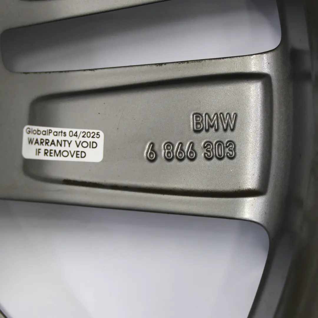 Alu Felge Alufelge 18" Doppelspeiche 397 ET:34 7,5J 6796247 für BMW F30 F31 F32 F33 mit Teilenummer 6866303 BMW F30 F31 F32 F33 Alu Felge Alufelge 18" Doppelspeiche 397 ET:34 7,5J 6796247 - SKU 6866303-2 - Teilenummer 6866303