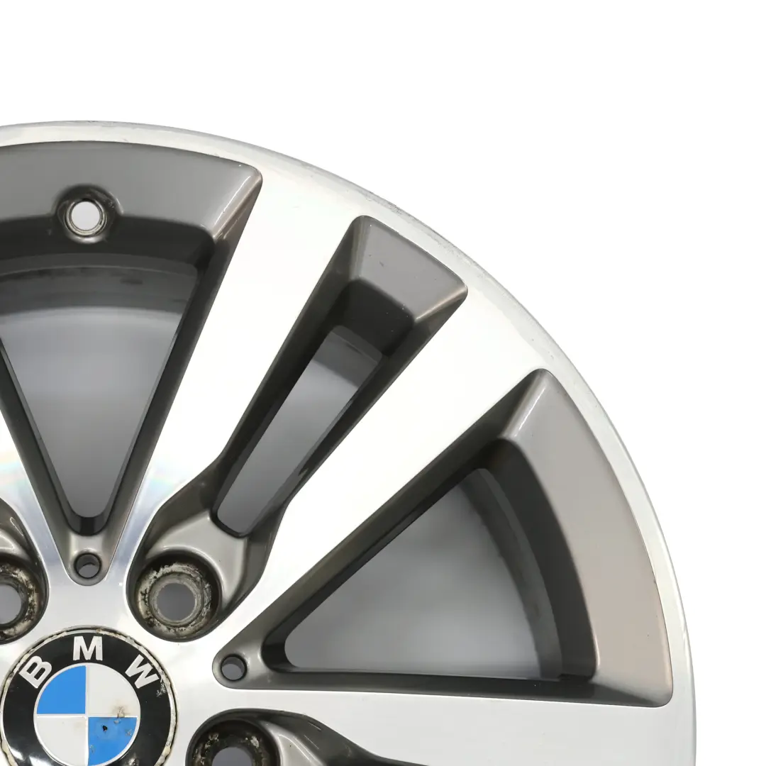 Ferricgrey Wheel Alloy Rim 17" Styling 655 ET:43 7,5J to BMW F20 F21 F22 with Part number 6866303 BMW F20 F21 F22 Ferricgrey Wheel Alloy Rim 17" Styling 655 ET:43 7,5J - SKU 6866303-2 - Part number 6866303