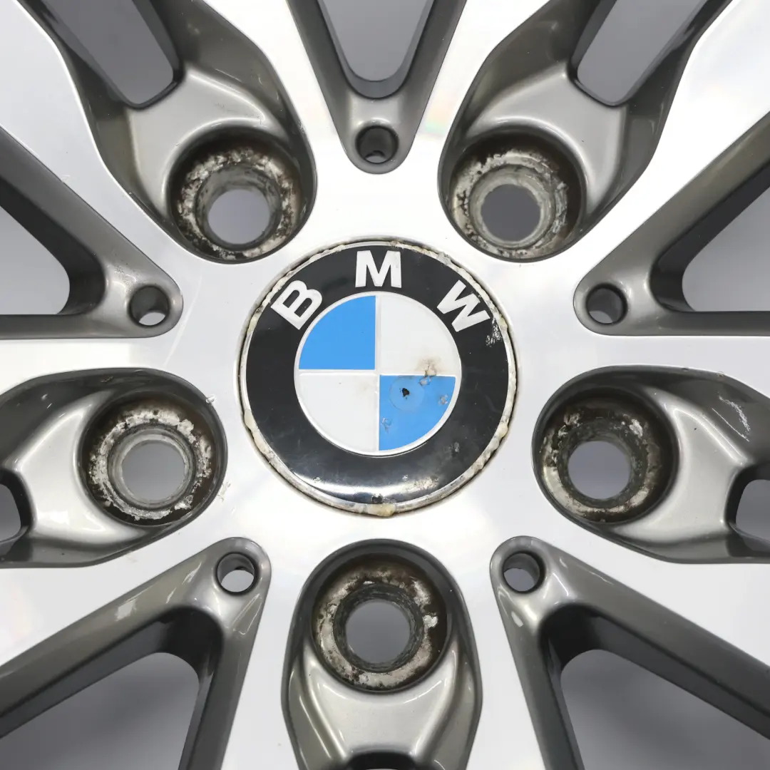 Ferricgrey Wheel Alloy Rim 17" Styling 655 ET:43 7,5J to BMW F20 F21 F22 with Part number 6866303 BMW F20 F21 F22 Ferricgrey Wheel Alloy Rim 17" Styling 655 ET:43 7,5J - SKU 6866303-2 - Part number 6866303