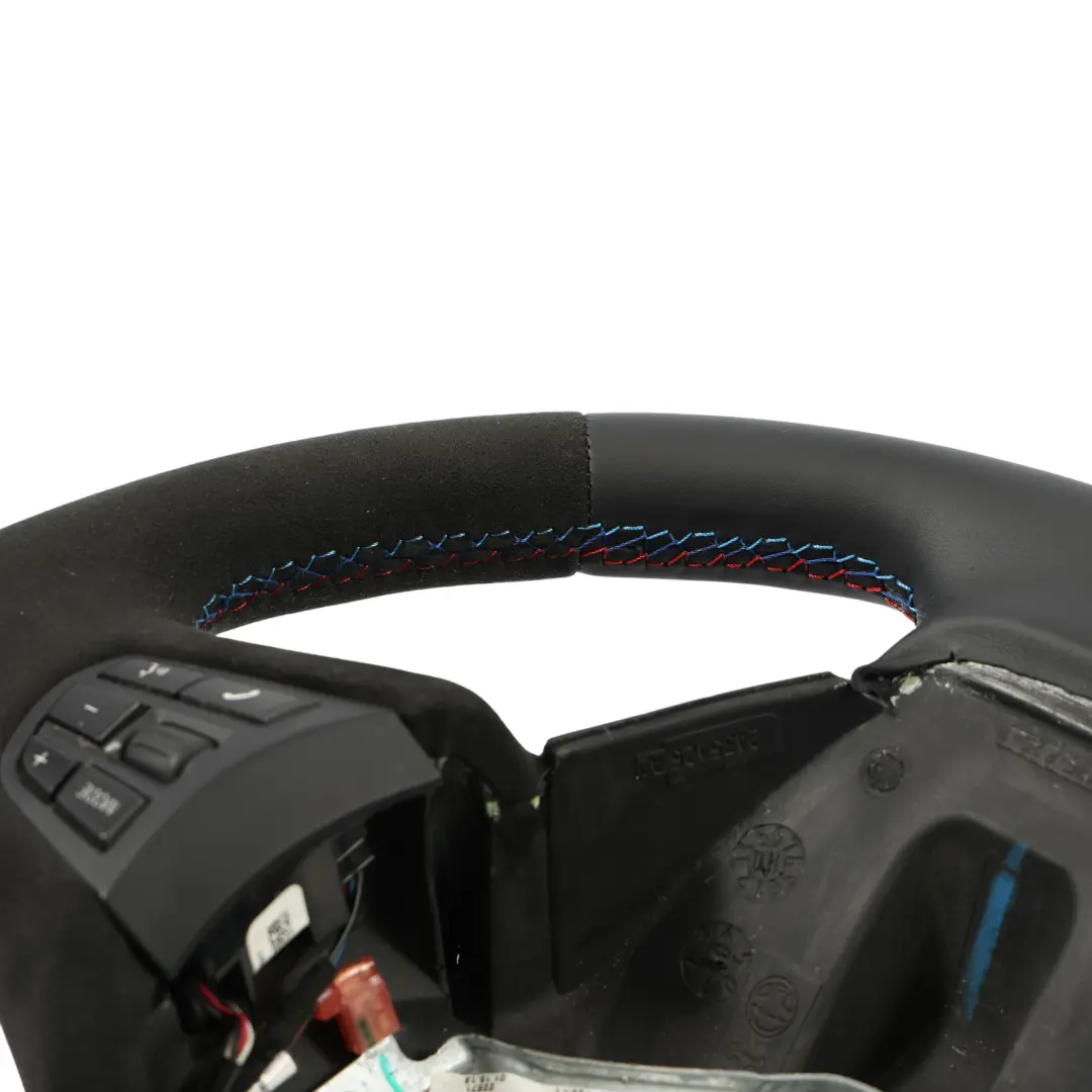 Steering Wheel BMW X3 F25 X4 F26 NEW Black Leather Alcantara Multifunction to with Part number 6879173 Steering Wheel BMW X3 F25 X4 F26 NEW Black Leather Alcantara Multifunction - SKU 6879173-3 - Part number 6879173