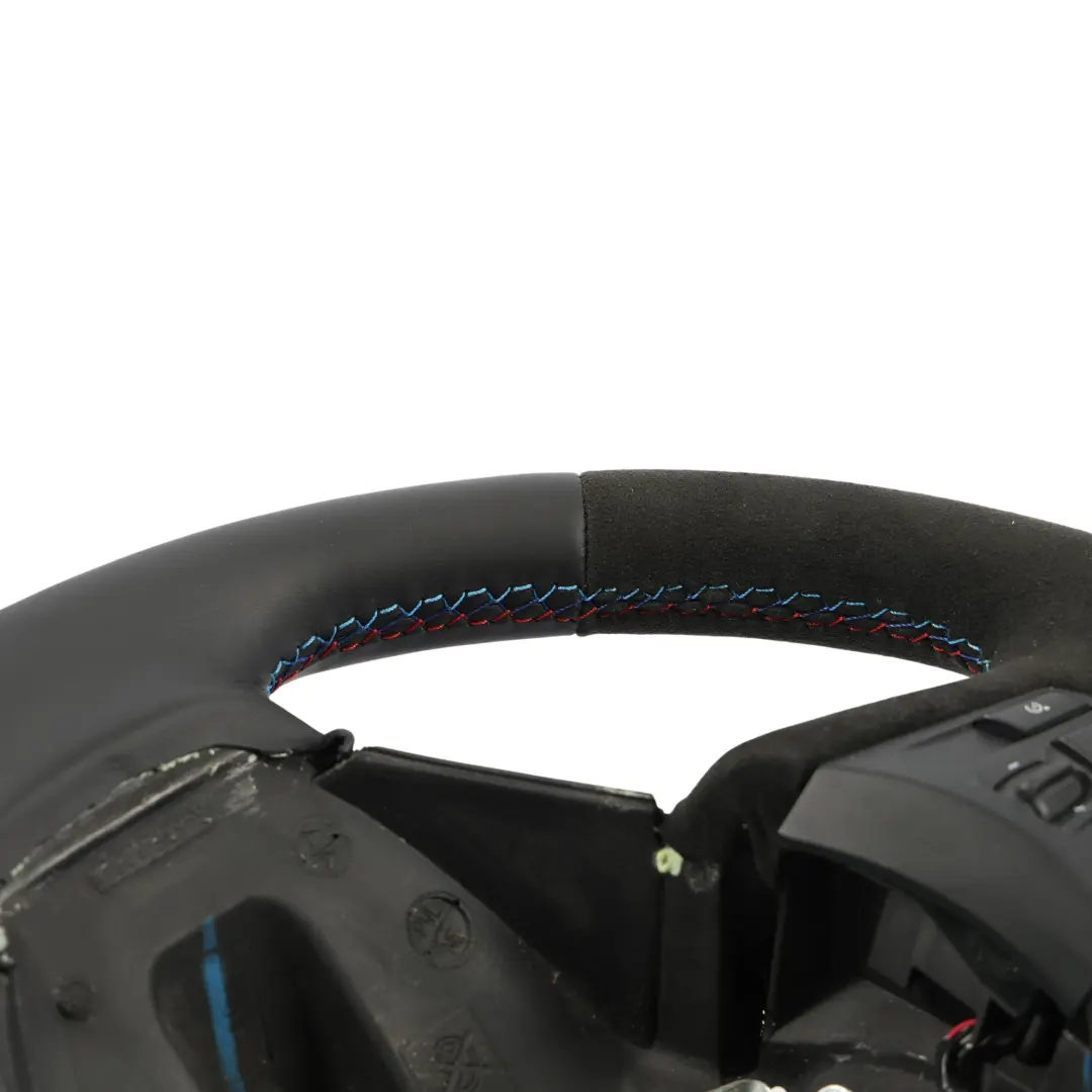 NUOVO Nero Pelle Alcantara Multifunzione per Volante BMW X3 F25 X4 F26 con numero di parte 6879173 Volante BMW X3 F25 X4 F26 NUOVO Nero Pelle Alcantara Multifunzione - SKU 6879173-3 - Numero di parte 6879173