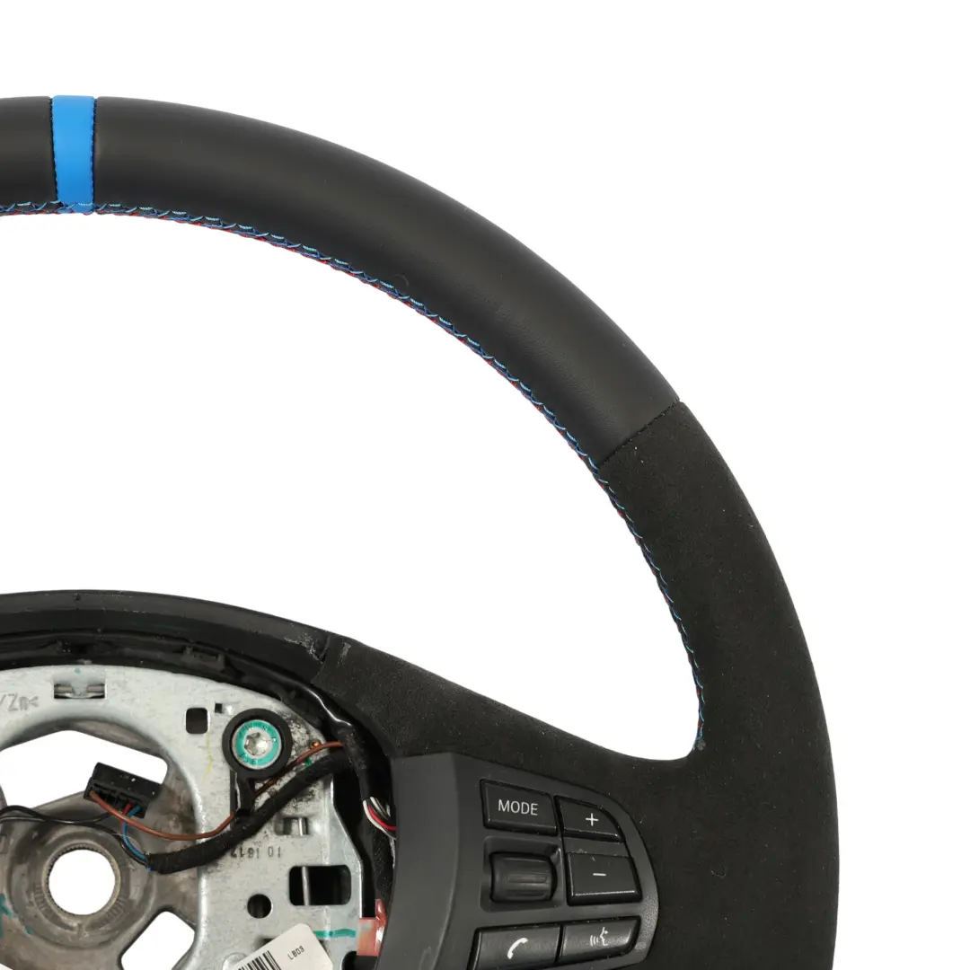 NUEVO Multifunción Cuero Negro Alcantara para Volante BMW X3 F25 X4 F26 con número de pieza 6879173 Volante BMW X3 F25 X4 F26 NUEVO Multifunción Cuero Negro Alcantara - SKU 6879173-3 - Número de pieza 6879173