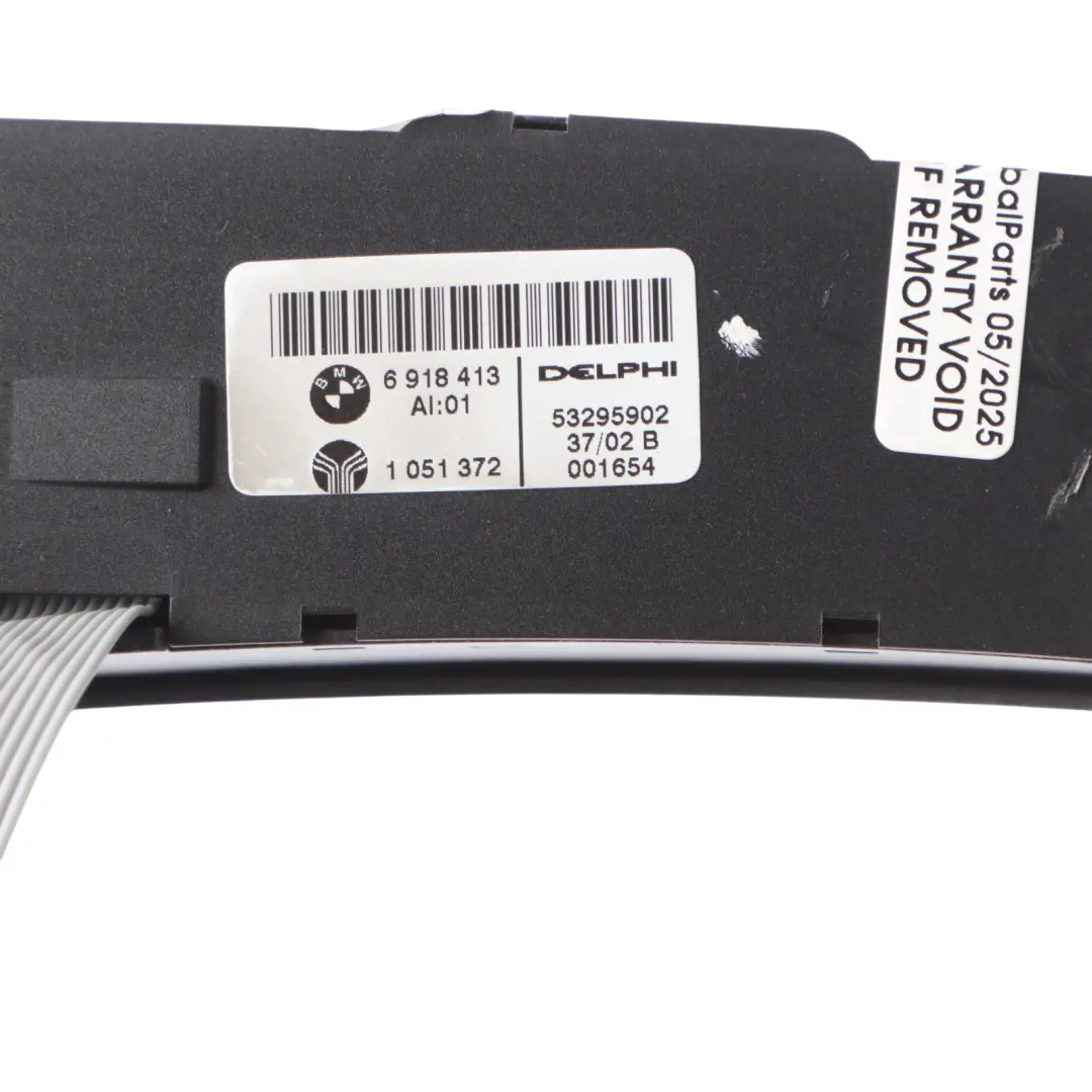 Adjustment Control Switch Panel Left N/S to BMW E66 Rear Seat with Part number 6918413 BMW E66 Rear Seat Adjustment Control Switch Panel Left N/S - SKU 6918413 - Part number 6918413