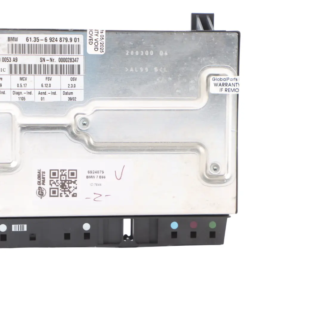 Sterownik Moduł Przedniego Fotela do BMW E60 E61 E65 E66 o numerze 6924879 BMW E60 E61 E65 E66 Sterownik Moduł Przedniego Fotela - SKU 6924879 - Numer Części 6924879