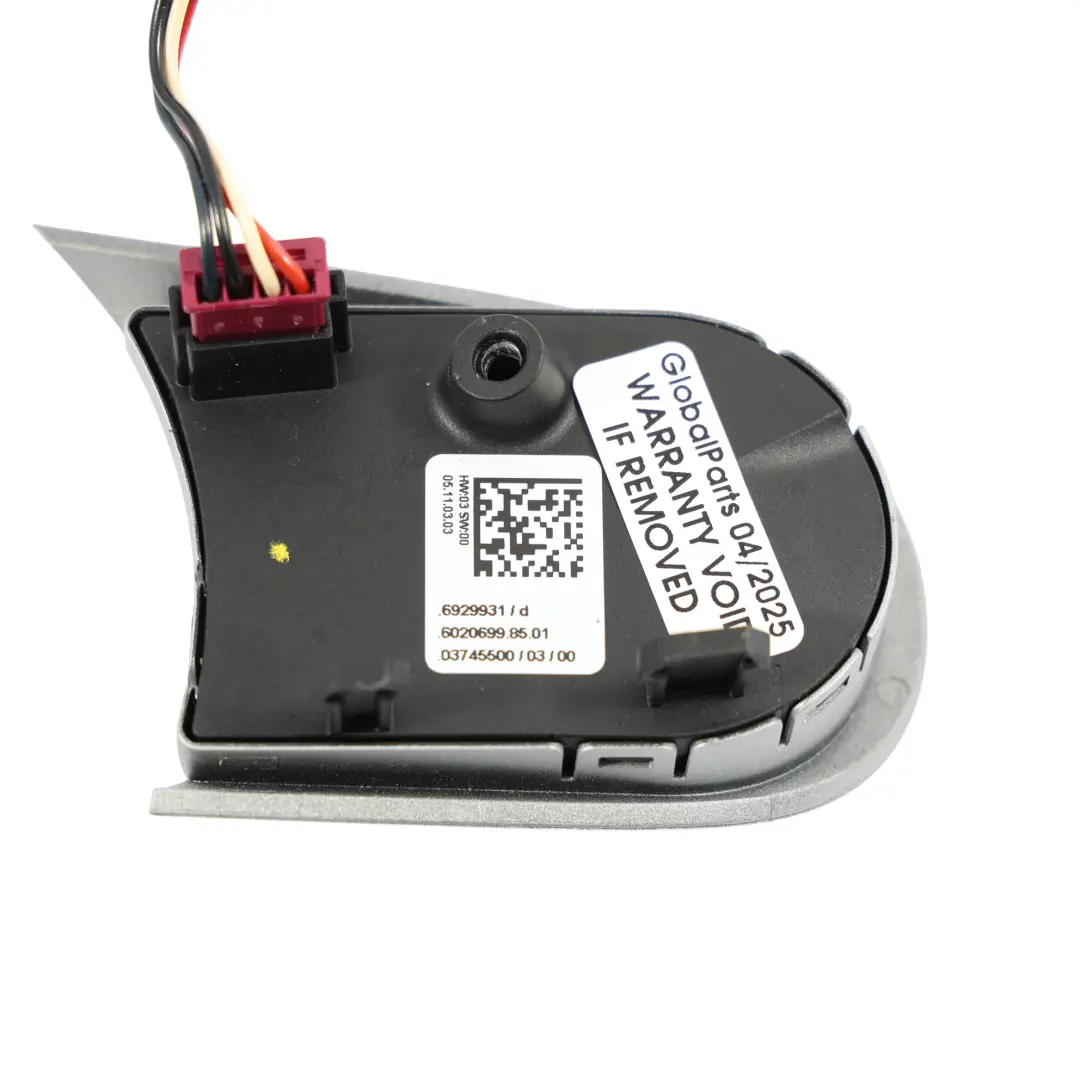 Steering Wheel Switch Mini R50 R52 R53 Multifunction Controls Buttons to with Part number 6929932 Steering Wheel Switch Mini R50 R52 R53 Multifunction Controls Buttons - SKU 6929932-1 - Part number 6929932