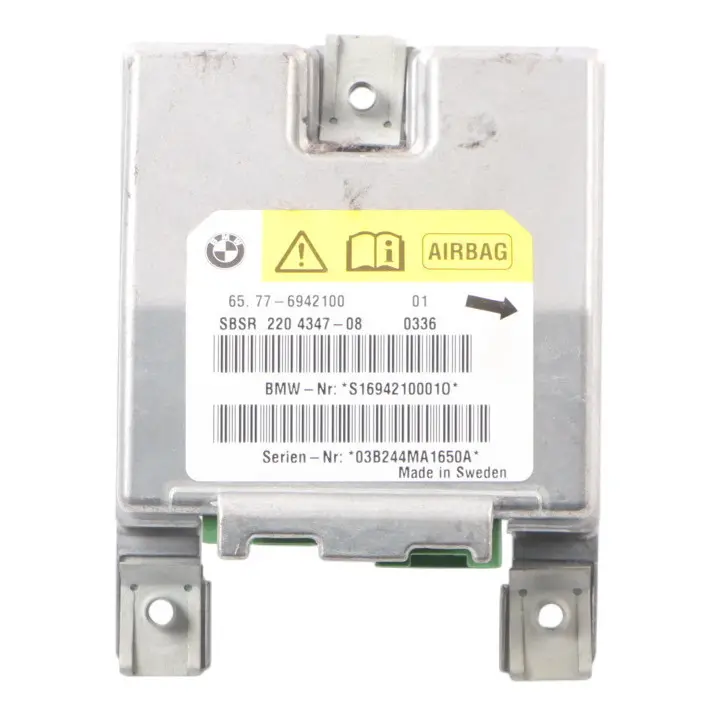 BMW E60 Modulo Aria Unità Di Controllo Sensore Gateway Pilastro B Destro 6942100