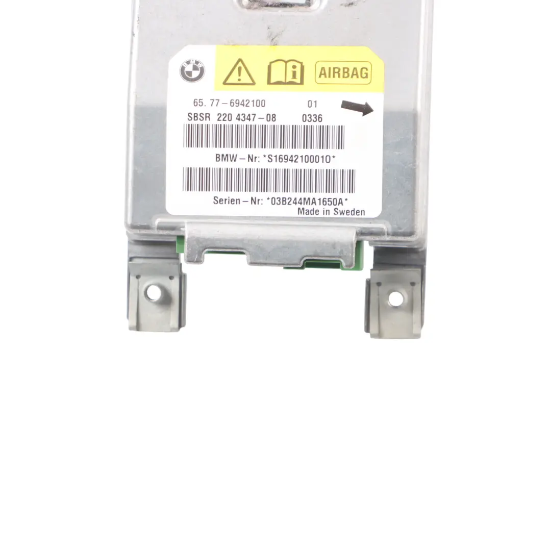 Module Control Unit Gateway Sensor B Pillar Right O/S to BMW E60 Air with Part number 6942100 BMW E60 Air Module Control Unit Gateway Sensor B Pillar Right O/S - SKU 6942100 - Part number 6942100