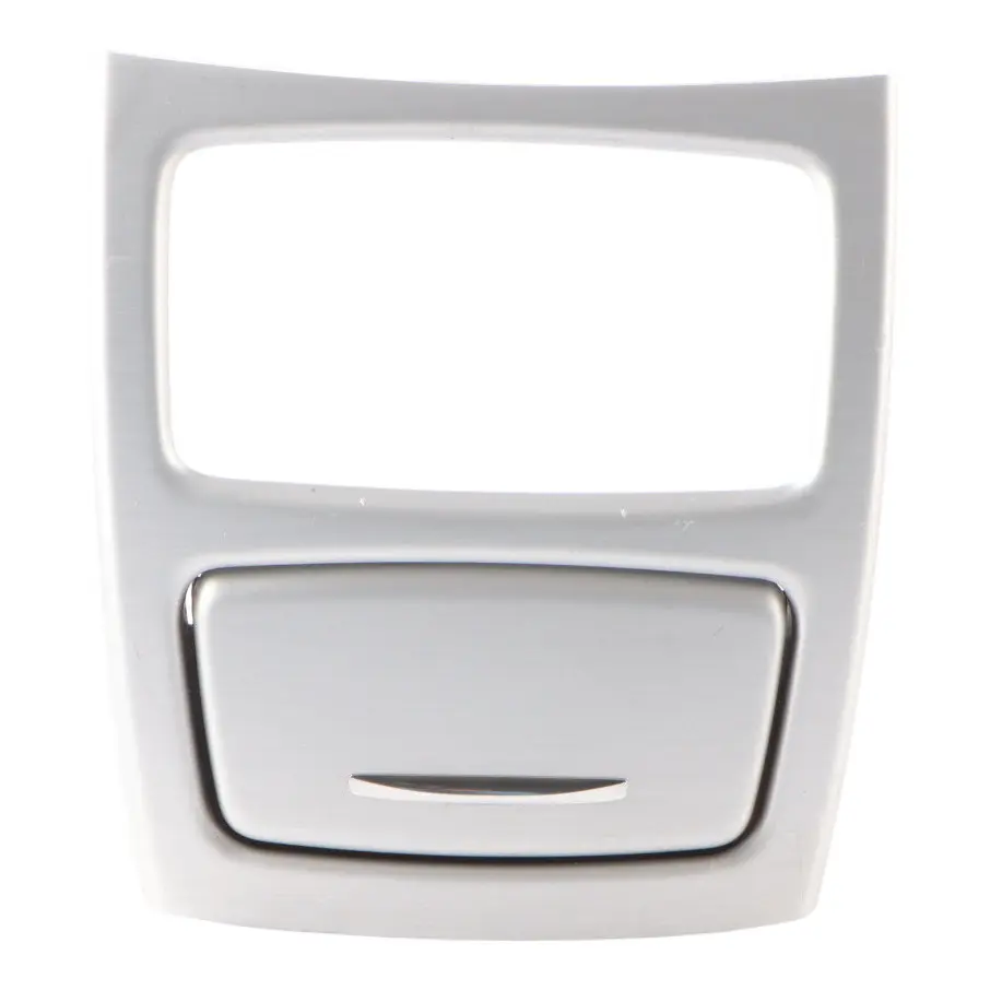 Trim Cover Ashtray Rear Console Titan II Silver to BMW E92 E93 with Part number 6960672 BMW E92 E93 Trim Cover Ashtray Rear Console Titan II Silver - SKU 6960672-1 - Part number 6960672
